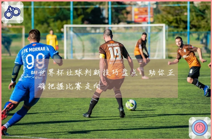 世界杯让球判断技巧盘点，助你正确把握比赛走向