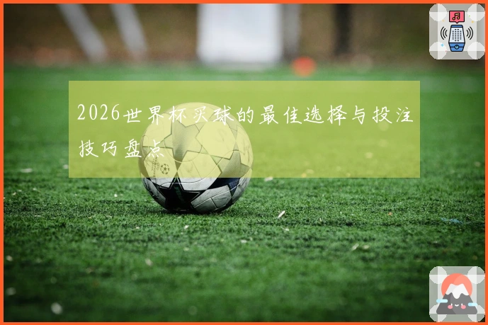 2026世界杯买球的最佳选择与投注技巧盘点